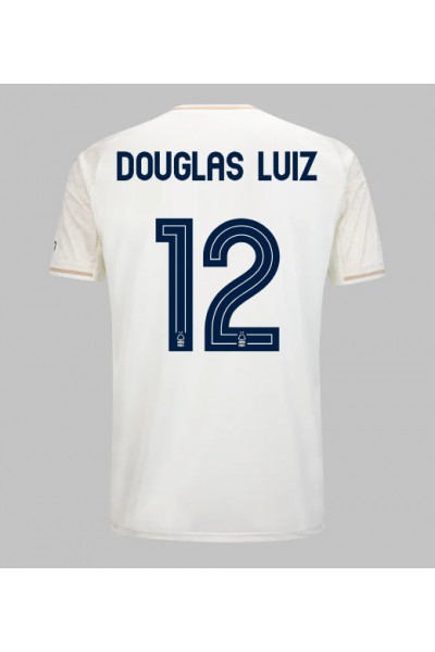 Nottingham Forest Douglas Luiz #12 Jalkapallovaatteet Vieraspaita 2025-26 Lyhythihainen Nottingham Forest Douglas Luiz #12 Jalkapallovaatteet Vieraspaita 2025-26 Lyhythihainen